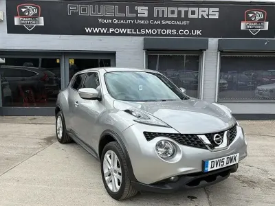 Used Nissan Juke Acenta Premium 117 HP (86 kW) 2015 Silver SUV