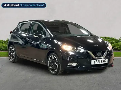 Second-hand Nissan Micra Acenta 2021 Negru Hatchback