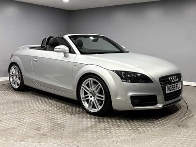 Begagnad Audi TT Roadster S-Line 170 HK (125 kW) 2010 Silver Cab