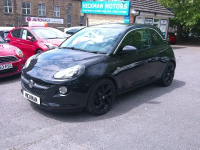 Used Vauxhall Adam Slam 70 HP (51 kW) 2015 Black Hatchback