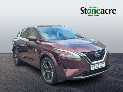 Red Used 2022 Nissan Qashqai Tekna SUV | £18,606 (A bit pricey)