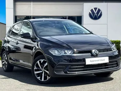Used VW Polo Match 95 HP (69 kW) 2026 Black Hatchback