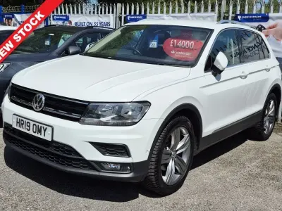 Begagnad VW Tiguan Match 150 HK (110 kW) 2019 Vit SUV