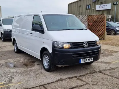 Used VW T5 Startline 113 HP (83 kW) 2014 White Van