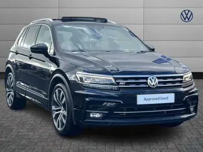 Used VW Tiguan R-line 150 HP (110 kW) 2019 Black SUV
