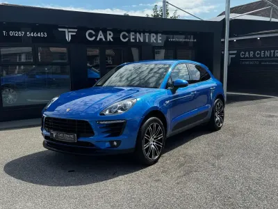 Used Porsche Macan 258 HP (189 kW) 2017 Blue SUV