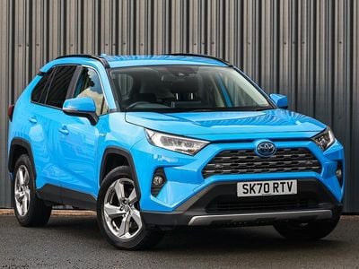 Used Toyota RAV4 Hybrid Design 218 HP (160 kW) 2020 Blue SUV