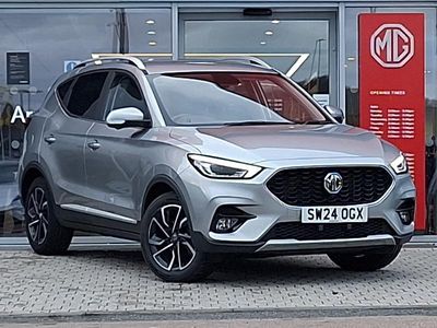 Used MG ZS Exclusive 106 HP (77 kW) 2024 Silver SUV