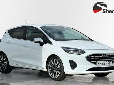 Used Ford Fiesta Titanium X 2023 White Hatchback