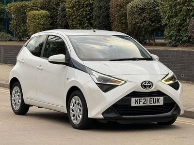 White Used 2021 Toyota Aygo X-play Hatchback | £8,999 (Good price)