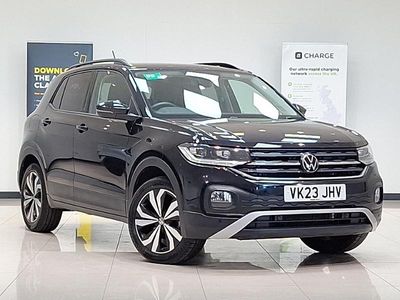 Used VW T-Cross Black Edition 110 HP (80 kW) 2023 Black SUV