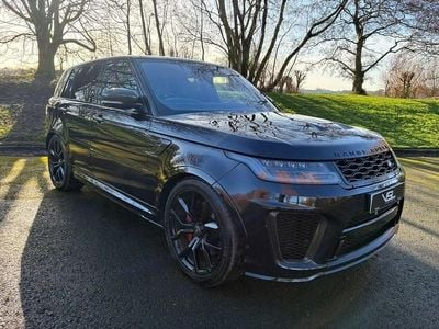 Used Land Rover Range Rover Sport SVR 575 HP (422 kW) 2018 Black SUV