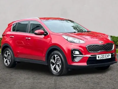 Używany Kia Sportage 136 KM (100 kW) 2020 Czerwony SUV