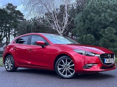 Red Used 2018 Mazda 3 Inclusive Hatchback | £9,990 (Fair price)