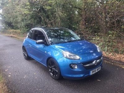 Used Vauxhall Adam S 70 HP (51 kW) 2016 Blue Hatchback