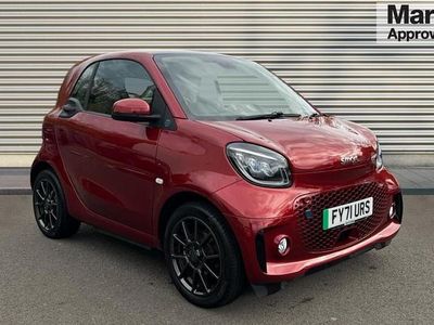 Red Used 2021 Smart ForTwo Electric Drive Brabus Coupe | £11,490 (A bit pricey)