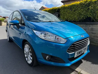 Used Ford Fiesta Titanium X 2016 Blue Hatchback