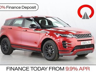 Used Land Rover Range Rover evoque R-Dynamic 163 HP (119 kW) 2021 Red Estate