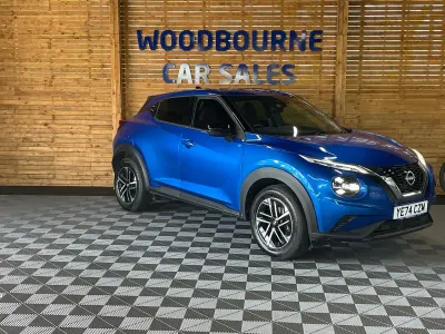 Used Nissan Juke N-Connecta 114 HP (83 kW) 2024 Blue SUV