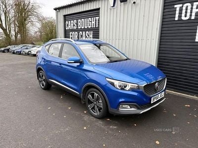Used MG ZS Exclusive 106 HP (77 kW) 2019 Blue SUV