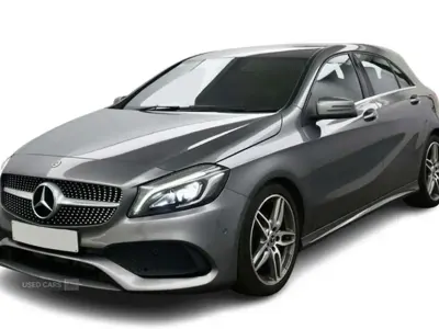 Used Mercedes A180 AMG Line Premium 122 HP (89 kW) 2018 Grey Hatchback