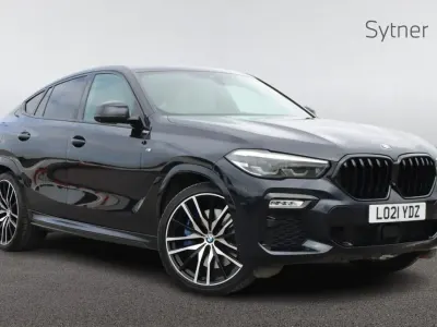 Used BMW X6 M Sport 335 HP (246 kW) 2021 Black SUV