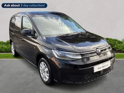 Used VW Caddy Pro 122 HP (89 kW) 2025 Black MPV