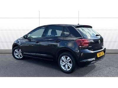 Begagnad VW Polo SE 75 HK (55 kW) 2018 Svart Halvkombi