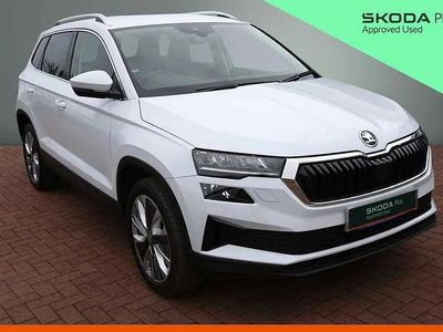 Used Skoda Karoq SE L 150 HP (110 kW) 2025 Moon white metallic SUV