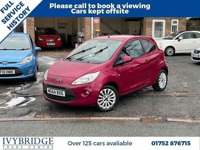 Red Used 2014 Ford Ka Zetec Hatchback | £4,495 (Fair price)