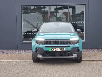 Used Jeep Avenger Altitude 114 kW (156 HP) 2024 Blue/black SUV
