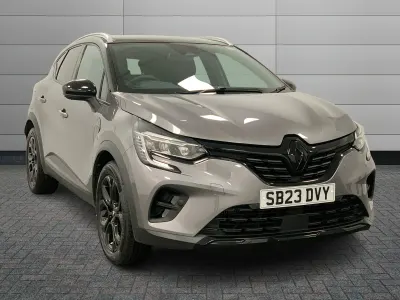 Usado Renault Captur Rive Gauche 91 HP (66 kW) 2023 Cinzento SUV