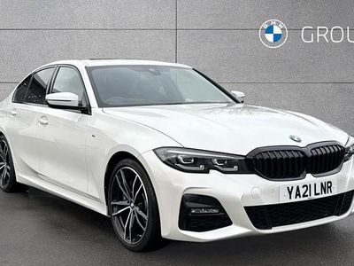 White Used 2021 BMW 320 M Sport | £25,950 (Fair price)