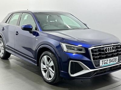 Used Audi Q2 S-Line 150 HP (110 kW) 2021 Blue SUV