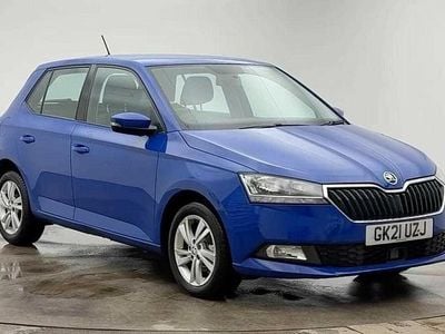 Used Skoda Fabia SE 2021 Blue Hatchback