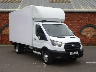 Used Ford Transit S 130 HP (95 kW) 2021 White Van