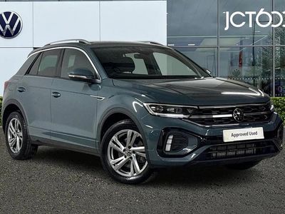 Begagnad VW T-Roc R-line 150 HK (110 kW) 2025 Blå SUV