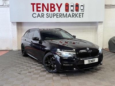 Begagnad BMW 520 M Sport 190 HK (139 kW) 2017 Svart Kombi