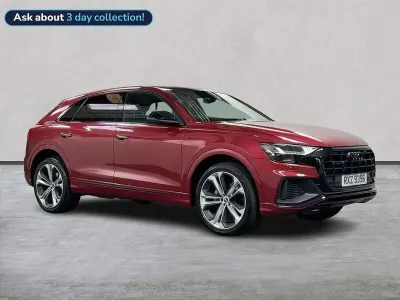 Used Audi Q8 Black Edition 2021 Red SUV