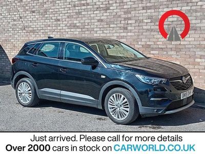 Used Vauxhall Grandland X Sport 130 HP (95 kW) 2019 Black SUV