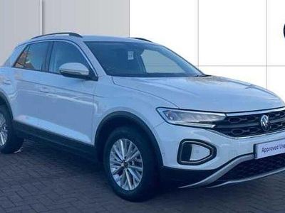 White Used 2022 VW T-Roc Life SUV | £16,398 (Fair price)