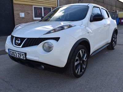 Used Nissan Juke N-TEC 117 HP (86 kW) 2013 White SUV