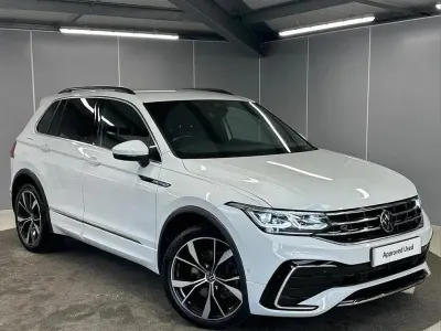 Used VW Tiguan R-line 187 HP (137 kW) 2023 White SUV