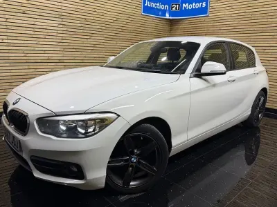 Used BMW 116 Sport Line 116 HP (85 kW) 2017 White Hatchback