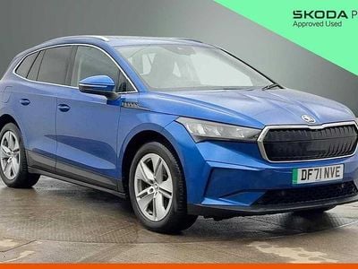 Used Skoda Enyaq iV Suite 97 kW (132 HP) 2022 Race blue metallic SUV