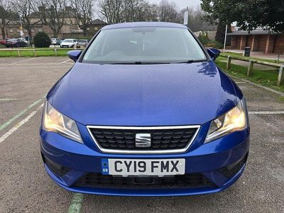 Used Seat Leon SE Dynamic 115 HP (84 kW) 2019 Blue Hatchback