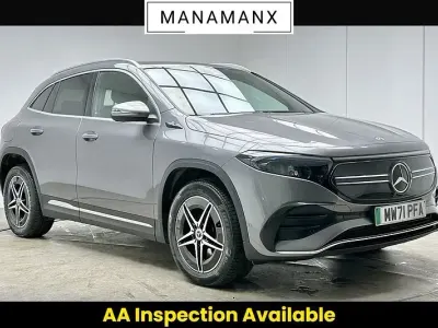 Begagnad Mercedes EQA250 AMG line 139 kW (190 HK) 2021 Grå SUV
