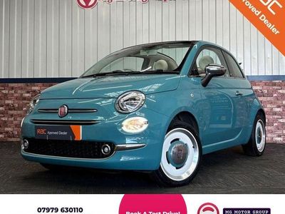 Used Fiat 500C S 69 HP (50 kW) 2017 Green Cabriolet