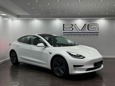 Used Tesla Model 3 Standard Range 366 kW (498 HP) 2020 White Sedan