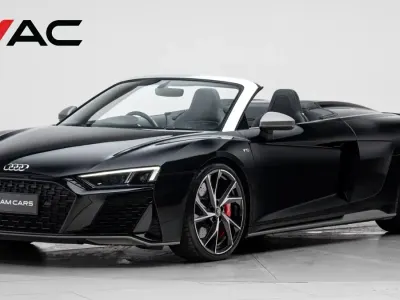 Used Audi R8 Spyder Performance 620 HP (456 kW) 2021 Black Cabriolet